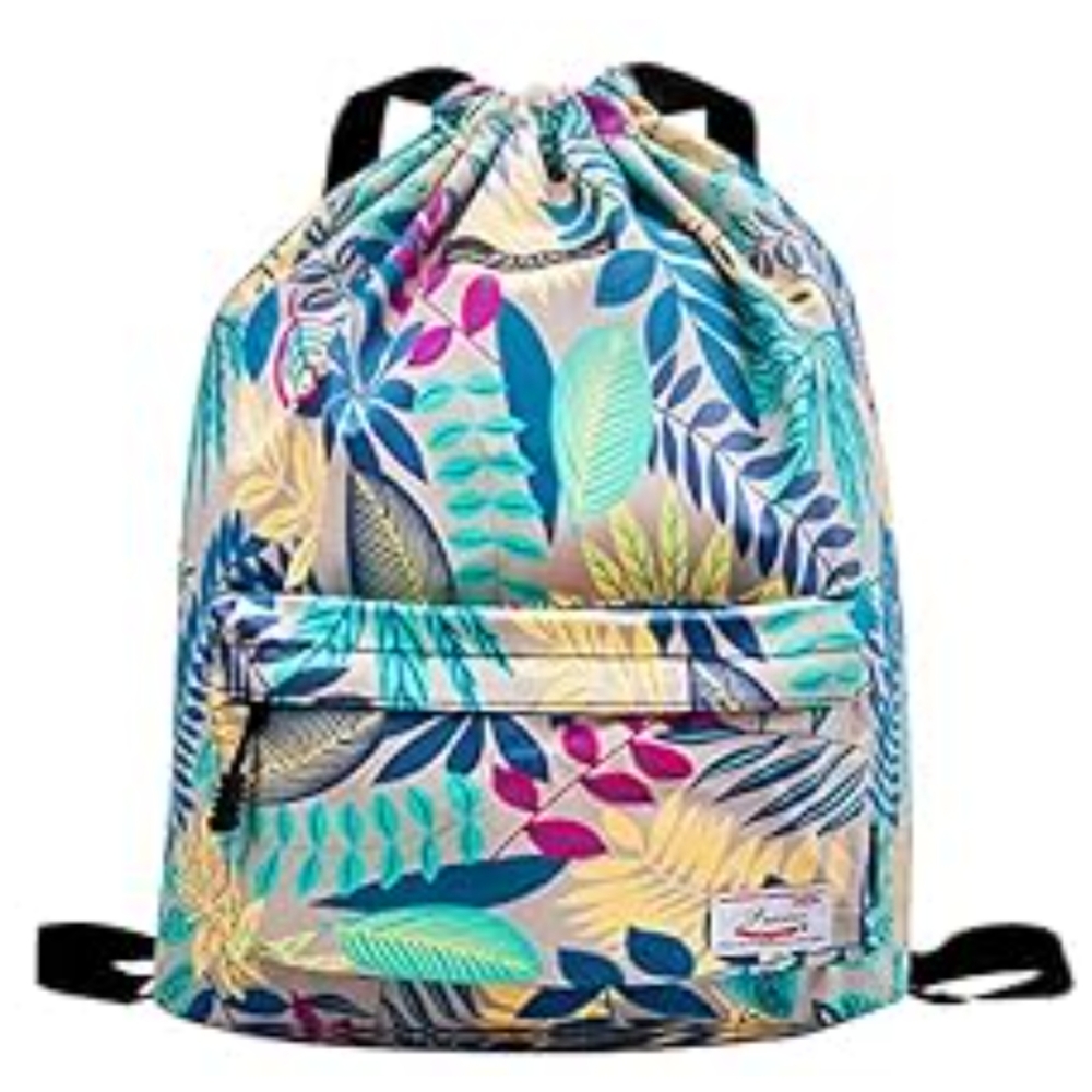 Miao Zhuo Er waterproof drawstring backpack / gym bag EUC